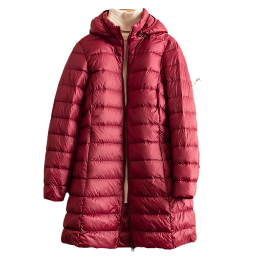 Chaqueta Acolchada Ligera Desmontable con Gorro para Mujer - Image 3