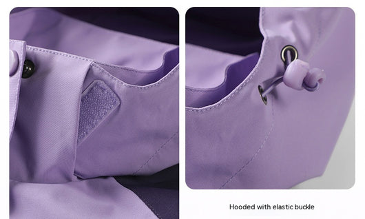 Chaqueta Impermeable Cortavientos de Una Capa - Image 24
