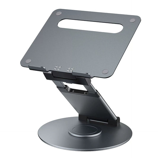 Soporte Ajustable para Laptop de Aluminio con Rotación 360° - Image 2