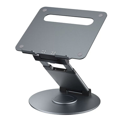 Soporte Ajustable para Laptop de Aluminio con Rotación 360° - Image 2