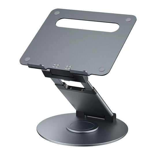 Soporte Ajustable para Laptop de Aluminio con Rotación 360° - Image 2
