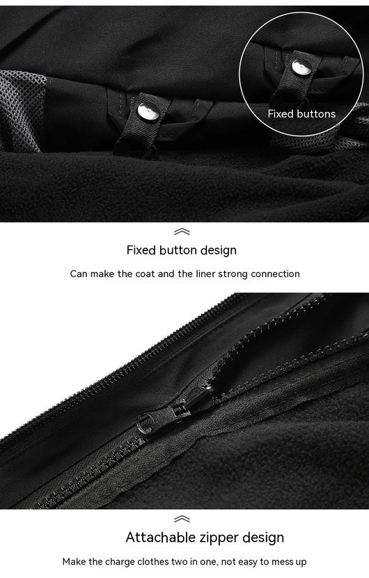 Chaqueta 3 en 1 Impermeable con Forro Polar - Image 18