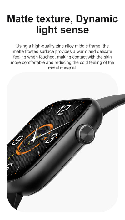 Reloj Inteligente P89 Pantalla Táctil Completa con Cargador Inalámbrico y Llamadas Bluetooth - Image 20