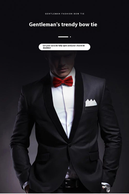 Corbatín Formal Elegante para Novio, Padrino y Eventos de Negocios - Image 73