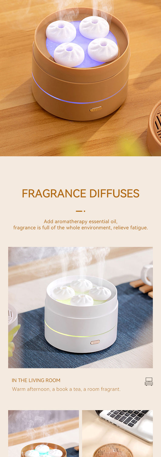 Difusor Ultrasónico de Vapor 200ml con Diseño de 4 Boquillas, Luz LED y Difusor de Aromas - Image 10