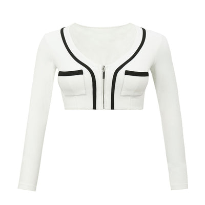 Top Deportivo Yoga Manga Larga para Mujer con Soporte Acolchado - Image 5