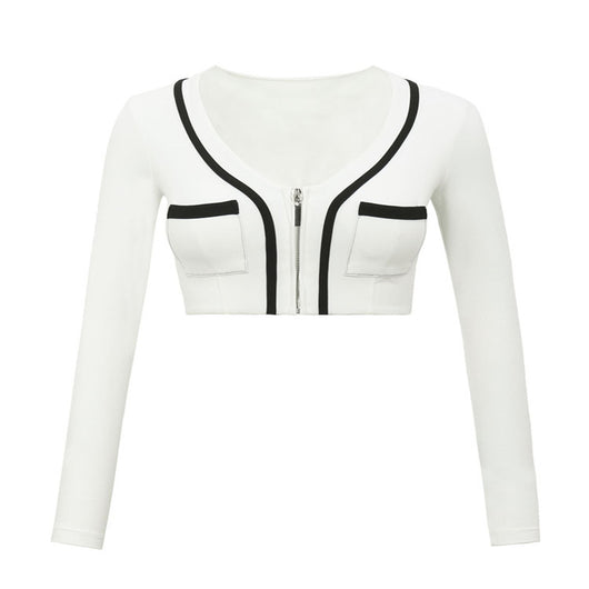 Top Deportivo Yoga Manga Larga para Mujer con Soporte Acolchado - Image 5