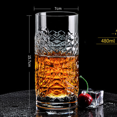 Vaso Multifuncional de Cristal con Grabado Artístico - Image 5