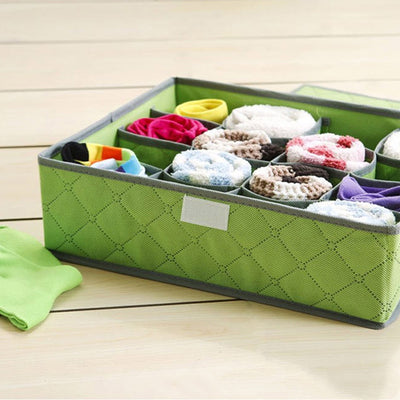 Caja Organizadora de Carbón de Bambú con Tapa de Color - Image 4