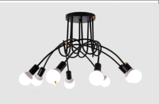 Lámpara Colgante de Diseño Minimalista en Hierro - Image 3