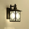 Lámpara Retro de Pared para Jardín - Iluminación Vintage para Entrada