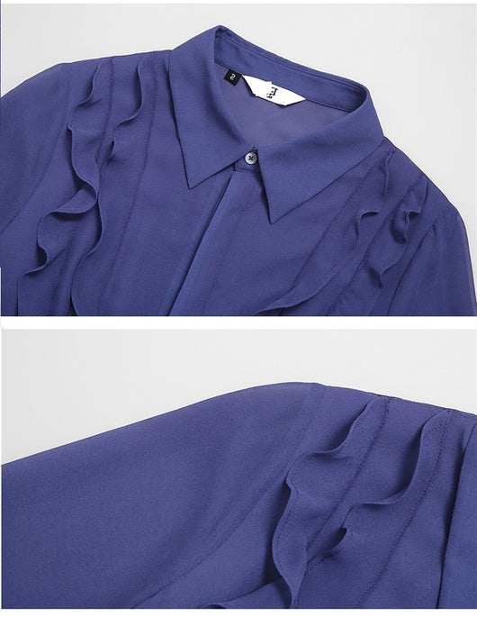 Blusa Falda Larga de Manga Larga Estilo Hada - Image 15