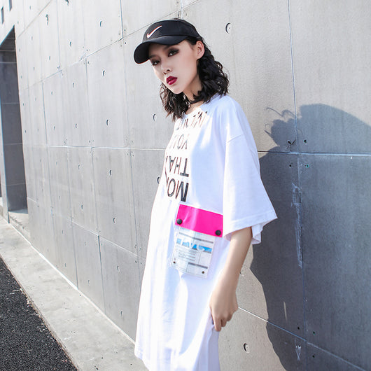 Camiseta Blanca Casual de Manga Corta para Mujer - Image 12