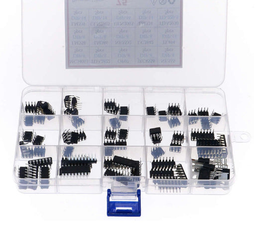 Kit Universal de 75 Circuitos Integrados DIP - Image 4