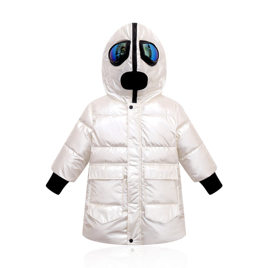 Chaqueta Acolchada Ultraman para Niños Grandes con Doble Cierre - Image 6