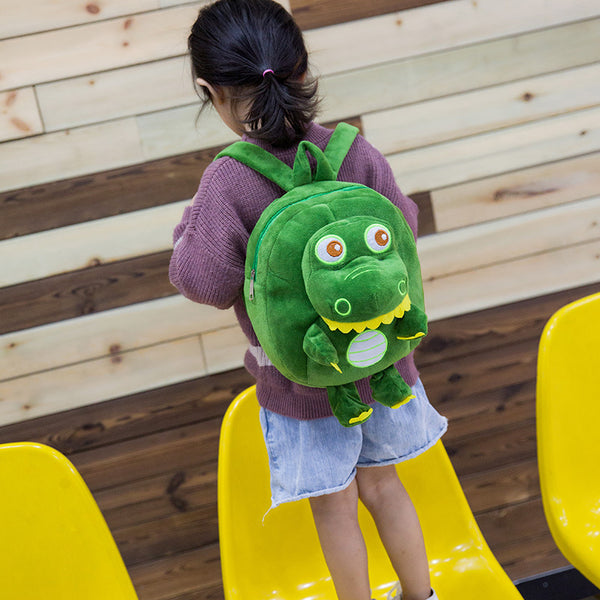 Mochila Peluche Dinosaurio Bebé