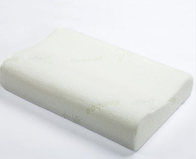 Almohada de Memoria con Fibra de Bambú y Forma Ondulada - Image 3