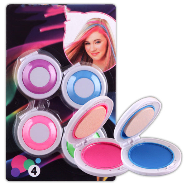 Polvo Compacto Corrector de Raíces - Base de Maquillaje Portátil Multicolor