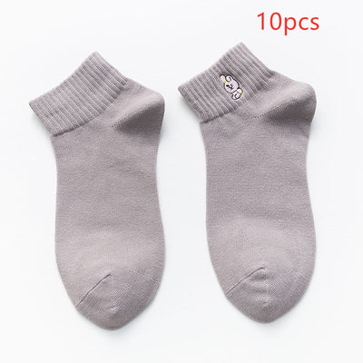 Calcetines Cortos Estilo Anime Japonés para Mujer - Image 9