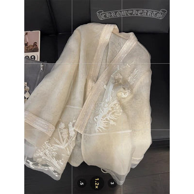 Blusa Tradicional China con Bordado Pesado para Mujer - Image 4
