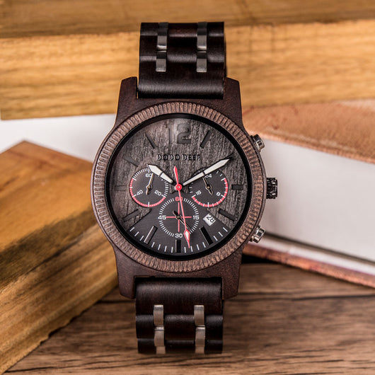 Reloj Casual de Madera para Hombre - Image 40