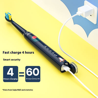 Cepillo de Dientes Eléctrico Sónico Recargable para Niños - Image 10