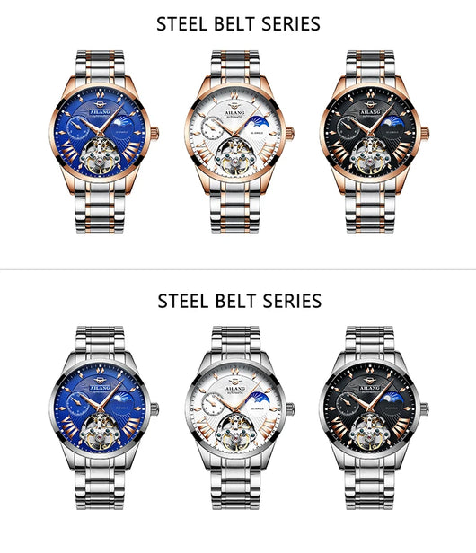 Reloj Automático Mecánico para Hombre con Esqueleto Visible y Resistencia al Agua - Image 29