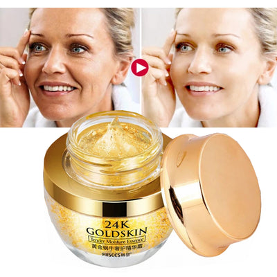Crema Facial de Oro 24K con Baba de Caracol - Hidratación y Luminosidad - Image 3