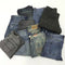 Men's Plus Size Washed Pure Cotton Denim Jeans