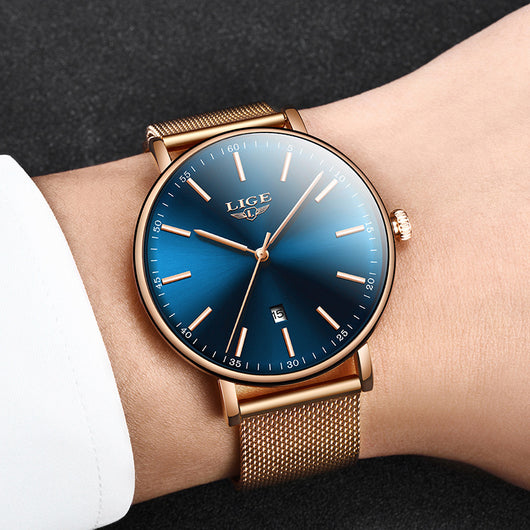 Reloj de Cuarzo Impermeable para Parejas - Image 6