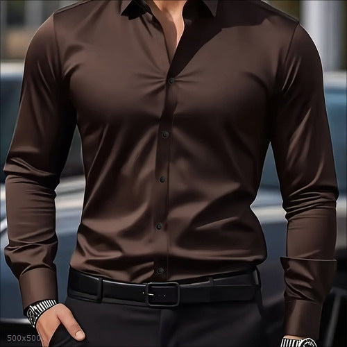 Camisa Casual Transpirable de Secado Rápido para Resort - Image 4