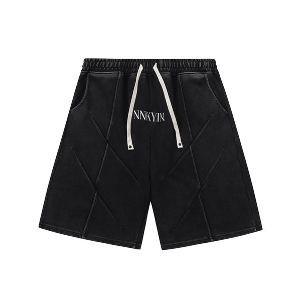 Shorts Sueltos con Bordado y Cordón Ajustable - Image 5