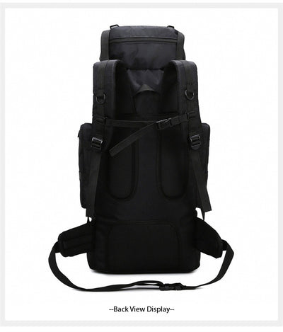 Mochila de Senderismo 90L XIYAHU - Resistente al Agua para Trekking y Acampada - Image 39