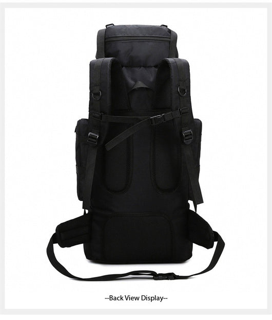 Mochila de Senderismo 90L XIYAHU - Resistente al Agua para Trekking y Acampada - Image 39
