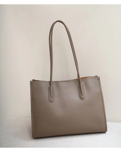 Bolso Tote de Cuero Genuino para Mujer - Bolsa Commuter de Gran Capacidad - Image 14