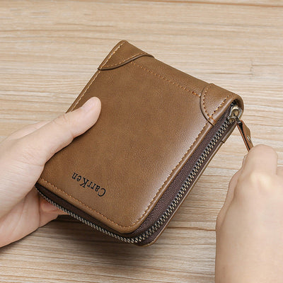 Cartera Horizontal Retro Multifuncional para Hombre - Image 21