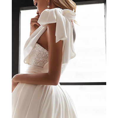 Vestido Elegante Ajustado con Lentejuelas Blancas para Mujer - Image 10