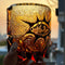 Copa de Vino Ojo de Dios Tallada a Mano - Cristal Premium