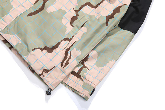 Chaqueta Casual de Patchwork Camuflado con Múltiples Bolsillos - Image 2