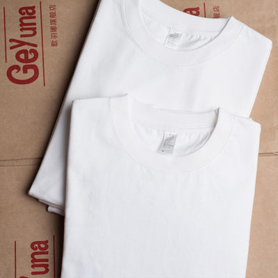 Camiseta de Algodón Puro Cuello Redondo Manga Corta - Image 3