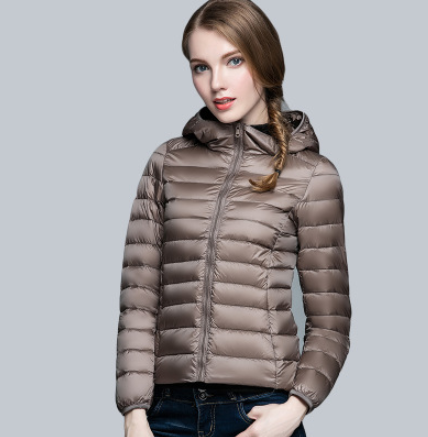 Chaqueta Acolchada Ligera con Capucha para Mujer - Diseño Slim Moderno - Image 5