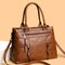 Bolso Mensajero de Cuero Suave - Cartera Ejecutiva para Commuter