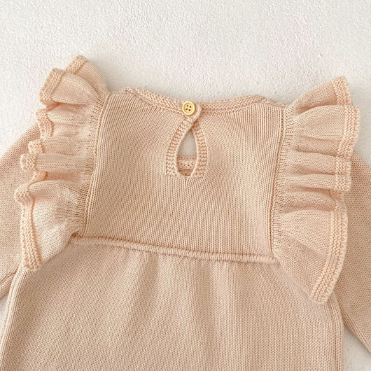 Blusa Infantil de Encaje Manga Larga Color Liso - Versátil y Elegante - Image 28