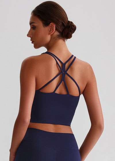 Sujetador Deportivo Cross Back para Yoga y Running - Image 31