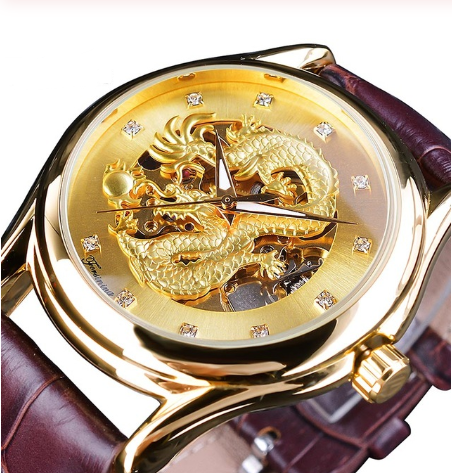 Reloj Dragón Mecánico Hueco - Estilo Casual Fashion - Image 3