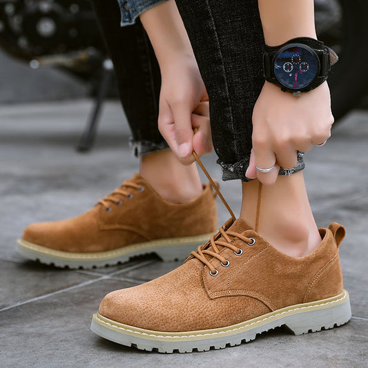 Zapatos Casuales de Trabajo Versátiles para Hombre - Diseño Bajo