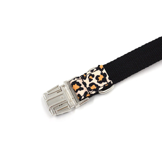 Collar Elegante para Perro con Estampado Leopardo - Accesorios de Moda Canina - Image 4