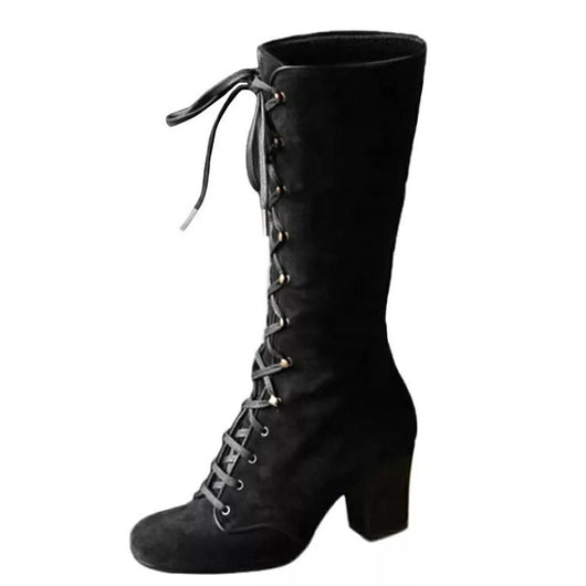 Botas de Motorista con Cordones Frontales - Image 5
