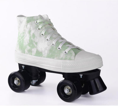 Patines de Lona Camuflaje con Ruedas Dobles para Adultos - Image 14