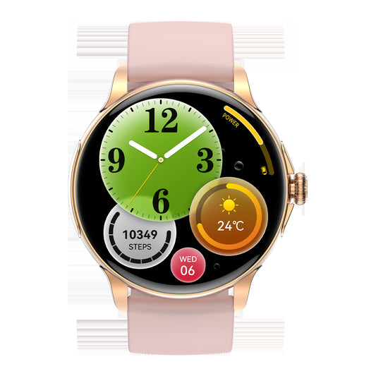 Reloj Inteligente HK49 con Monitoreo de Frecuencia Cardíaca, Glucosa y Sueño - Image 2